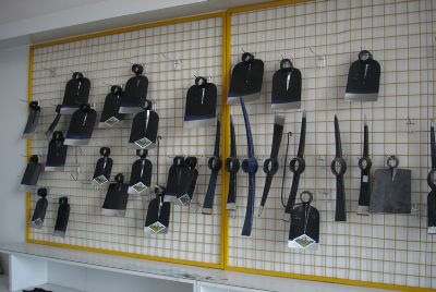 pick, hoe, shovel, fork